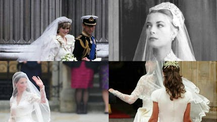 Les robes de mariées des people les plus glamours
