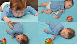 Le roulé-boulé : une étape importante pour les  bébés