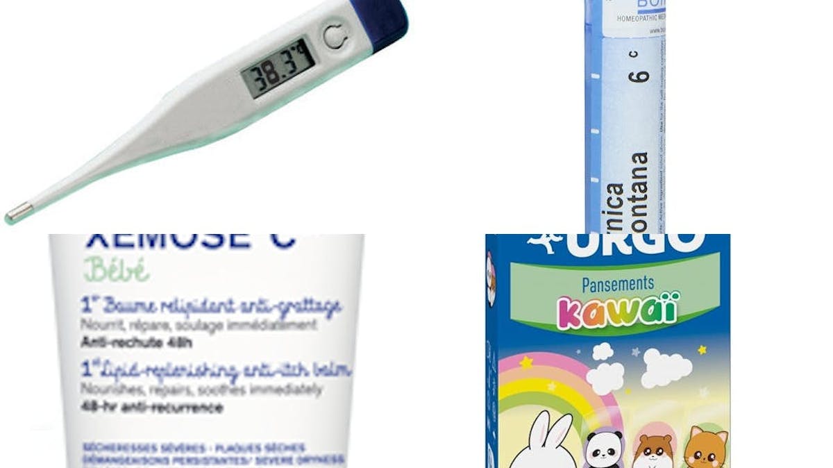 Trousse à pharmacie : les médicaments à emporter en voyage lorsque l'on a un bébé