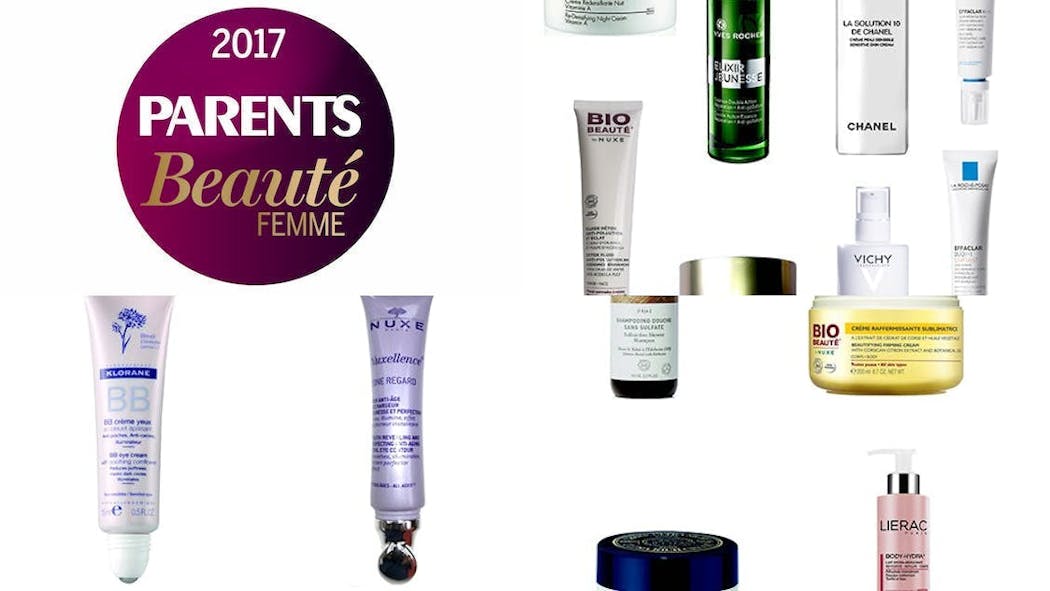 Prix PARENTS Beauté femme 2017, le palmarès