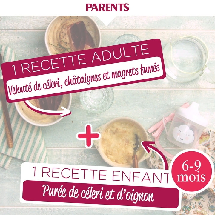 Ma Tribu Mange Du Celeri Recettes Adultes Enfant 6 9 Mois Parents Fr