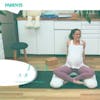 2 exercices pour mieux respirer et se connecter avec son bébé avec le Yoga prénatal :