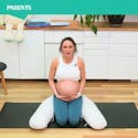Vidéo yoga prénatal : l'étirement du dos pendant la grossesse